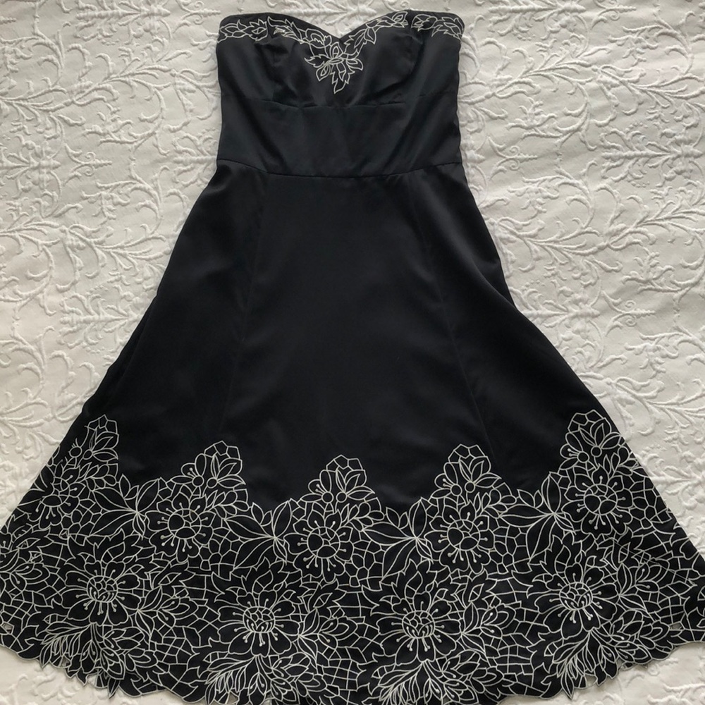 White House Black Market Satin Dress
